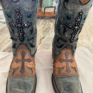 Women's Corral, Vintage, Cowboy boots.
